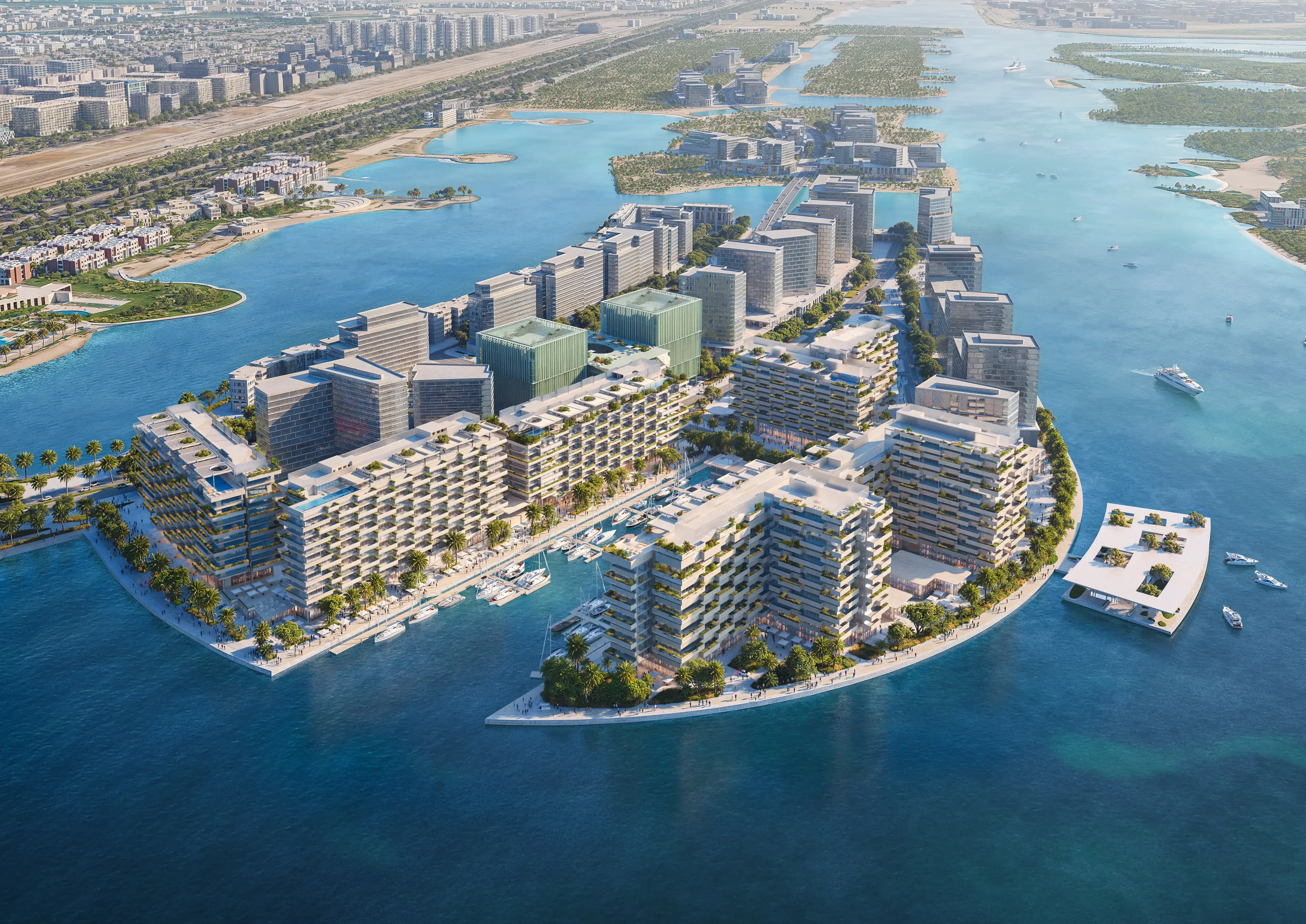Al Hattan Residence luxury waterfront apartments at Al Raha Beach Abu Dhabi